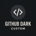 GitHub Dark Custom